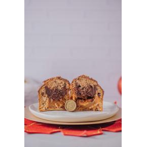 Mini Chocottone- Caramelo salgado com chocolate meio amargo