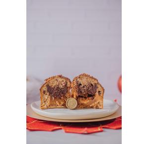 Mini Chocottone- Caramelo salgado com chocolate meio amargo