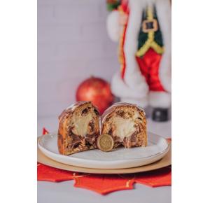 Mini Chocottone- Mousse de Ninho e brigadeiro