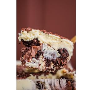 Sobremesa: Brownie com ninho e brigadeiro