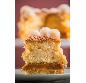 Doce de leite com coco- 7 a 10 fatias